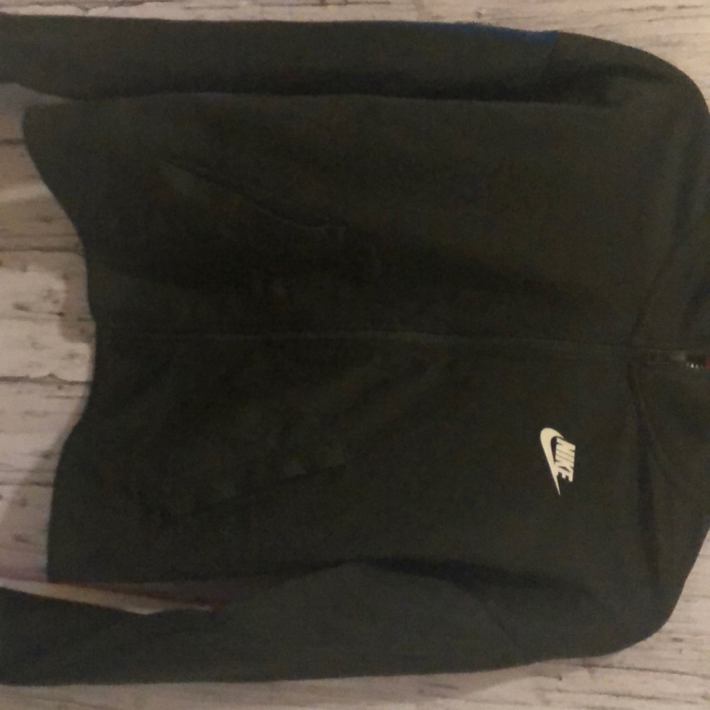 Nike Cropped Stripe Detail Track Jacket/ Zip-Up